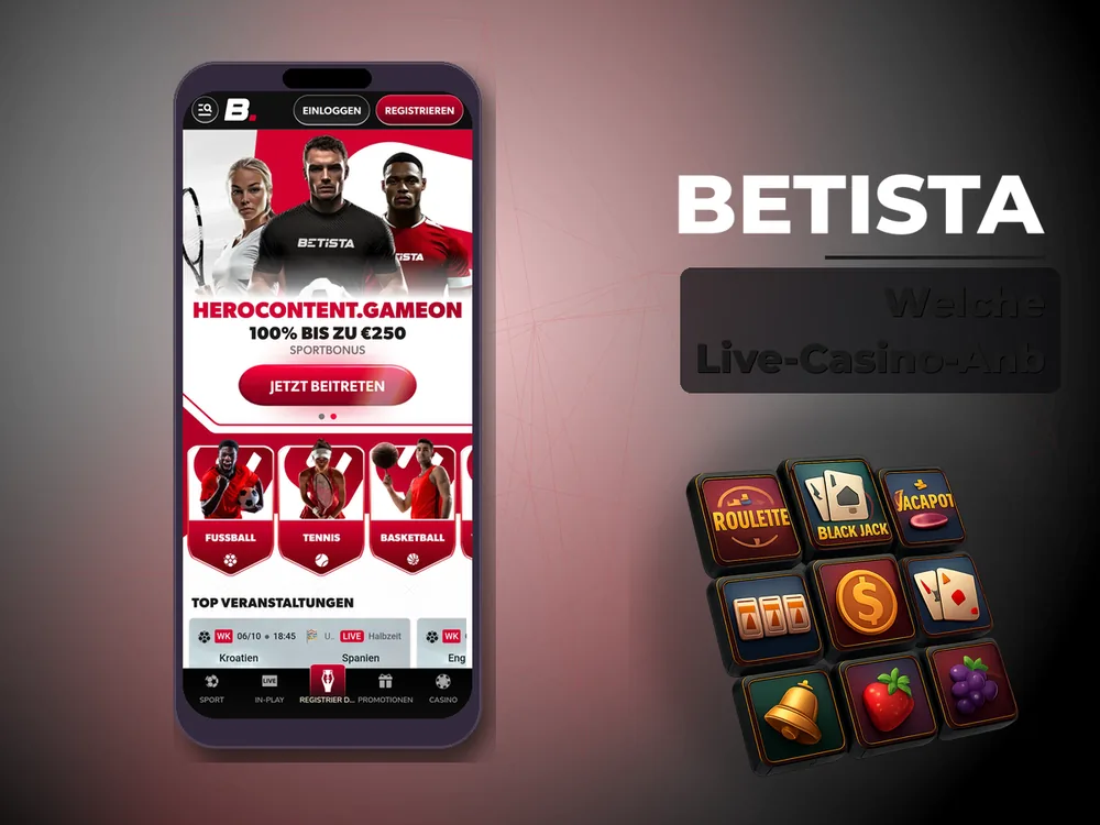 Betista - Welche Live-Casino-Anb