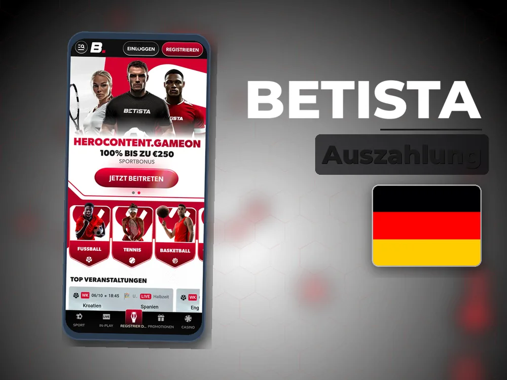 Betista - Auszahlung