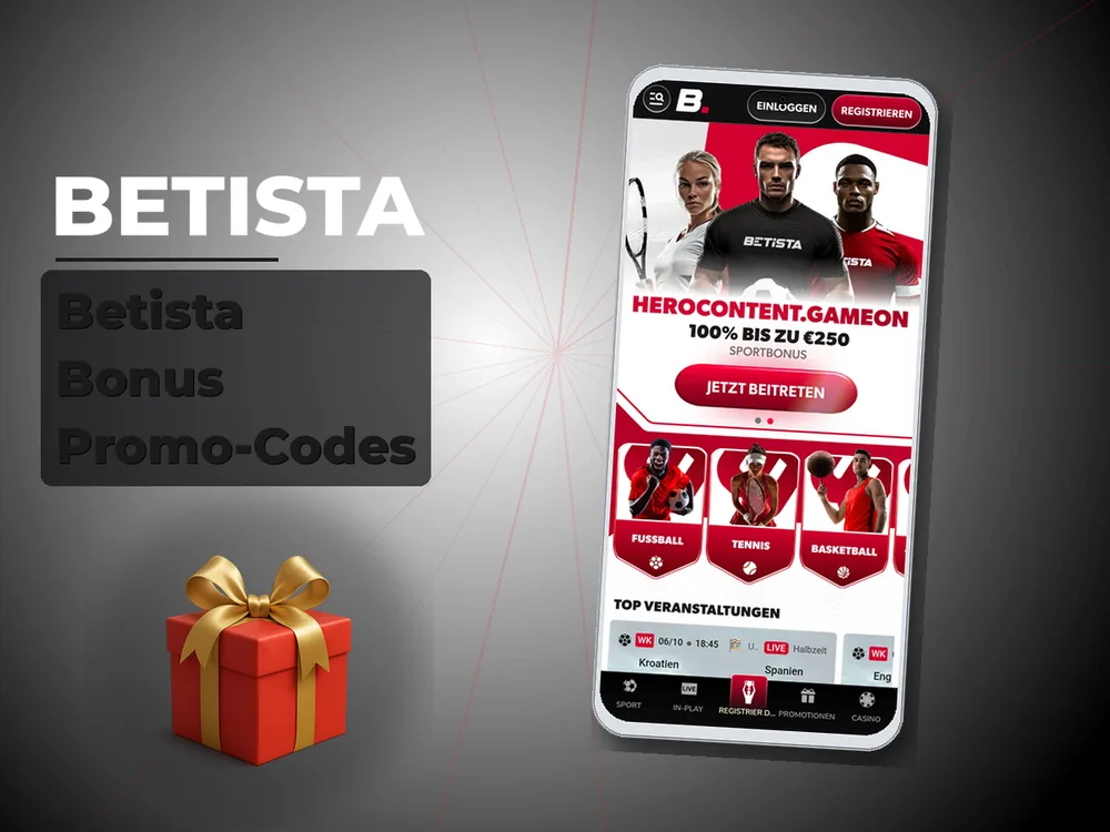 Betista - Betista Bonus Promo-Codes
